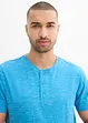 Lot de 2 T-shirts col tunisien, bonprix