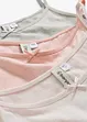 Lot de 5 caracos en coton extensible, bonprix