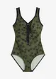 Maillot 1 pièce sculptant avec effet sculptant léger, bonprix