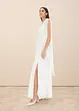 Robe de mariée en crêpe fin avec dentelle, bonprix