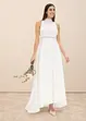 Robe de mariée en satin brillant et dentelle, bonprix