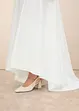 Robe de mariée en satin brillant et dentelle, bonprix