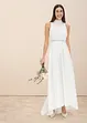 Robe de mariée en satin brillant et dentelle, bonprix