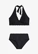 Bikini dos nu (ens. 2 pces) avec polyamide, bonprix