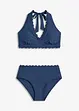 Bikini dos nu (ens. 2 pces) avec polyamide, bonprix