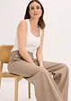 Pantalon large en matière extensible, bonprix