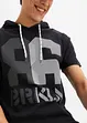 T-shirt à capuche en molleton épais, bonprix