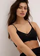 Lot de 2 soutiens-gorge bralette coton rembourrés sans armatures, bonprix