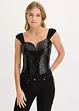Body pailleté, bonprix