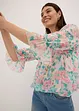 Blouse à base effet boule, bonprix