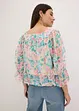 Blouse à base effet boule, bonprix