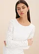 Robe de mariée brodée de sequins, bonprix