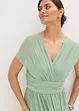 Robe longue en mesh, avec plusieurs façons de la porter, bonprix