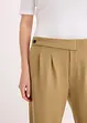 Pantalon en jersey à pinces, bonprix