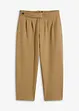 Pantalon en jersey à pinces, bonprix