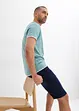 Lot de 2 T-shirts 2 en 1, bonprix