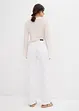 Jean droit taille mi-haute, extensible, bonprix