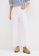 Jean Wide Leg, taille haute, raccourci, bonprix