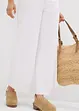 Jean Wide Leg, taille haute, raccourci, bonprix