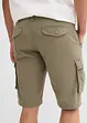 Bermuda cargo 100% coton, Loose Fit, bonprix