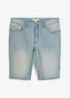 Bermuda en jean extensible avec entrejambe renforcé, Regular, bonprix