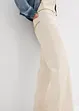 Jean large taille mi-haute et élastiquée, bonprix