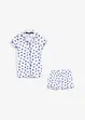 Pyjashort en coton majoritaire (ens. 2 pces), bonprix
