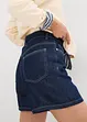 Short en jean taille haute, peu extensible, bonprix