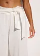 Pantalon de plage en gaze de coton, longueur 3/4, bonprix