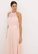 Robe longue avec dentelle et jupe en tulle, bonprix