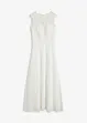 Longue robe de soirée avec empiècement dentelle, bonprix