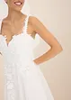 Robe de mariée en tulle délicat et dentelle, bonprix