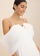 Robe de mariée en satin brillant orné de strass, bonprix