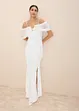 Robe de mariée en satin brillant orné de strass, bonprix
