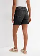 Short en jean, taille mi-haute, extensible, bonprix