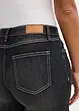 Short en jean, taille mi-haute, extensible, bonprix