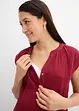 Robe de grossesse/d’allaitement en gaze de coton, bonprix