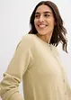 Gilet en maille, col rond, bonprix