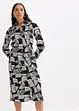 Robe-chemise imprimée et légère en lin majoritaire, bonprix