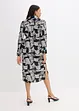 Robe-chemise imprimée et légère en lin majoritaire, bonprix