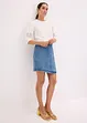 Blouse manches courtes contenant du lin, bonprix