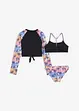 Bikini et haut de maillot (ens. 3 pces.), bonprix