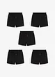 Lot de 5 boxers coton, bonprix