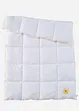 Couette toucher duvet avec broderie florale et passepoil élégant, légère, bonprix