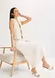 Jupe midi en satin, bonprix