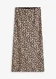Jupe midi en satin, bonprix