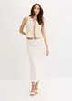 Jupe midi en satin, bonprix