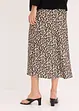 Jupe midi en satin, bonprix