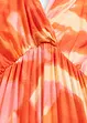 Robe longue à imprimé batik, en viscose douce et extensible, bonprix