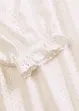 T-shirt en broderie anglaise avec volants, bonprix